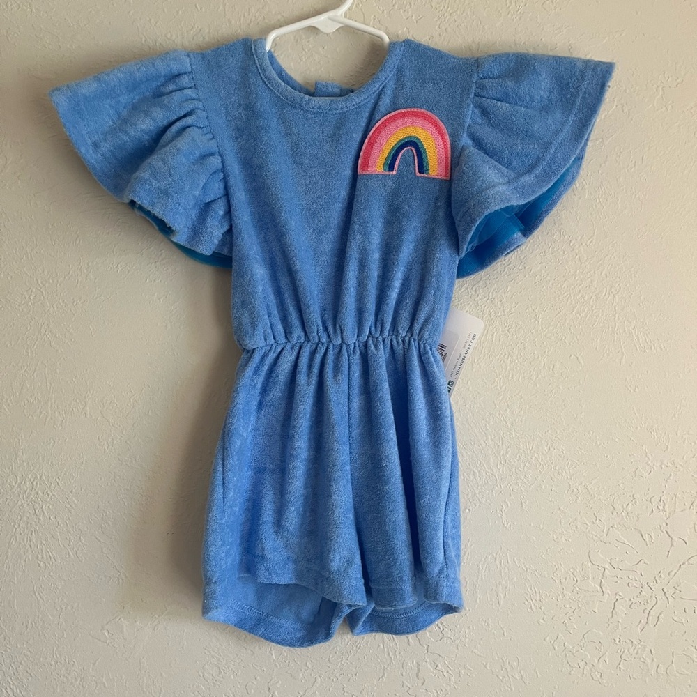Lola + The Boys Blue Rainbow One Piece